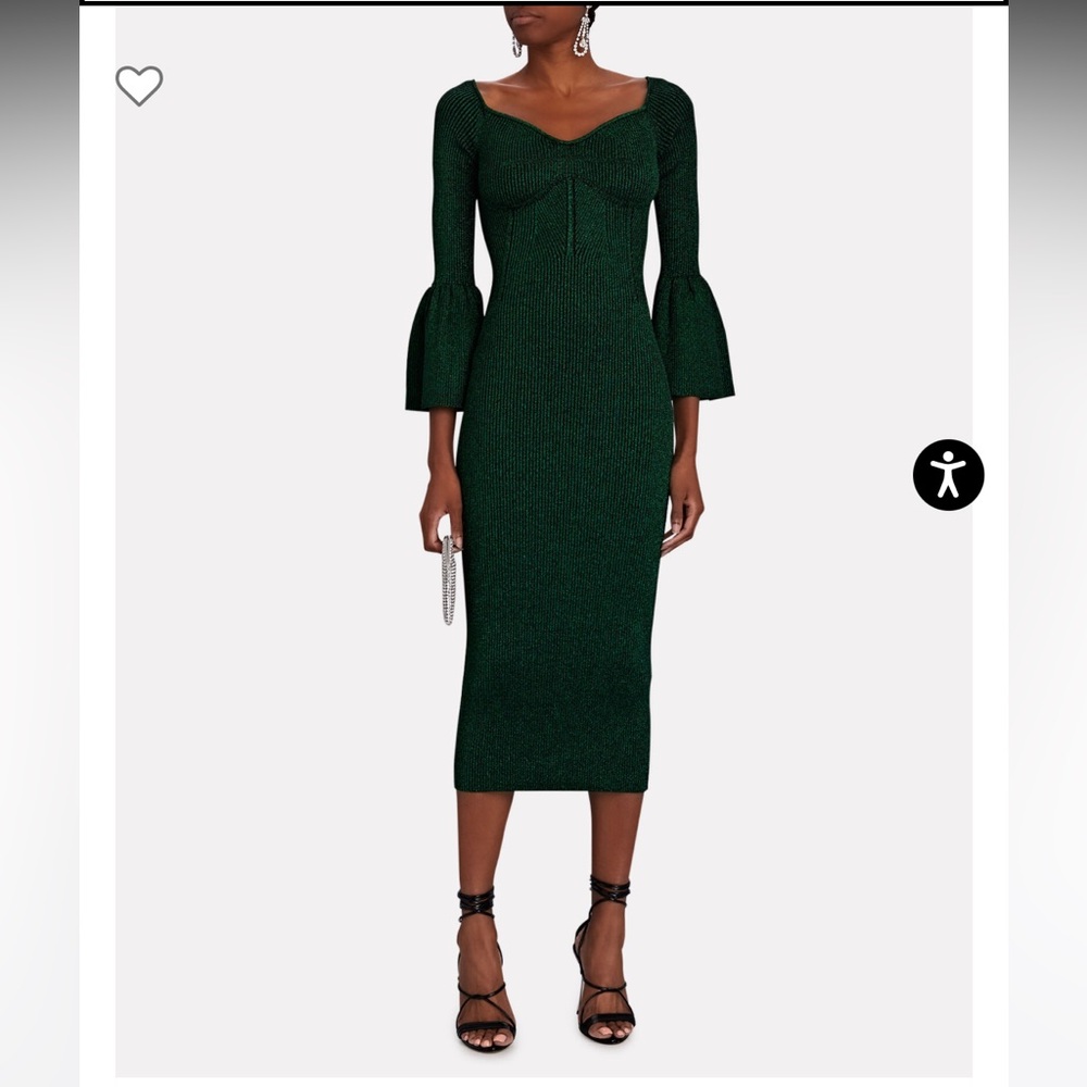 Brand new self portrait midi knit dress. Tags still attached